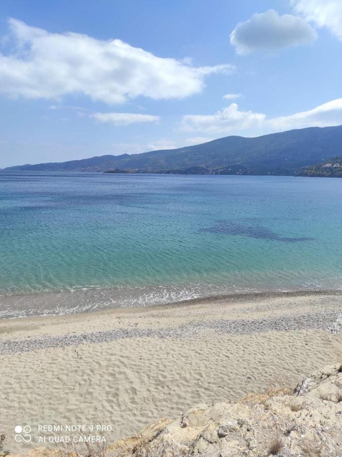 Poros Town Rigos House At Askeli Beach, Poros Island المظهر الخارجي الصورة