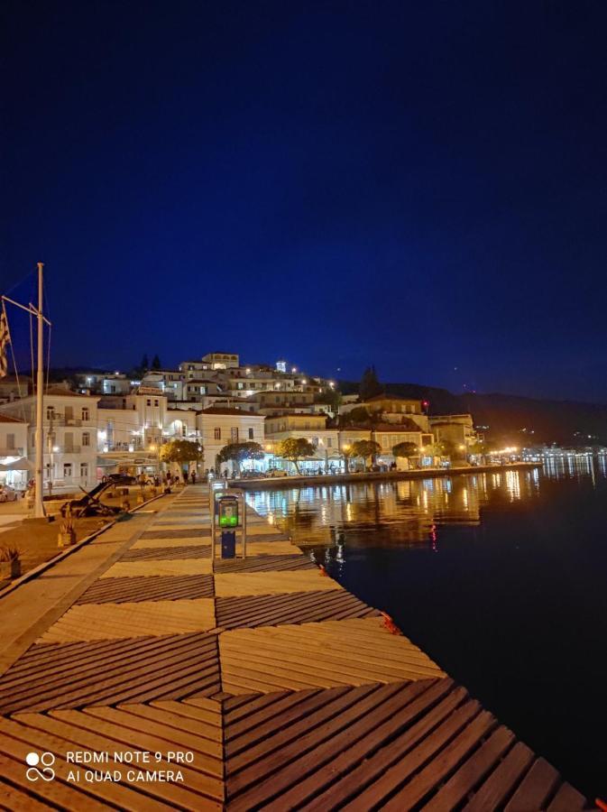 Poros Town Rigos House At Askeli Beach, Poros Island المظهر الخارجي الصورة